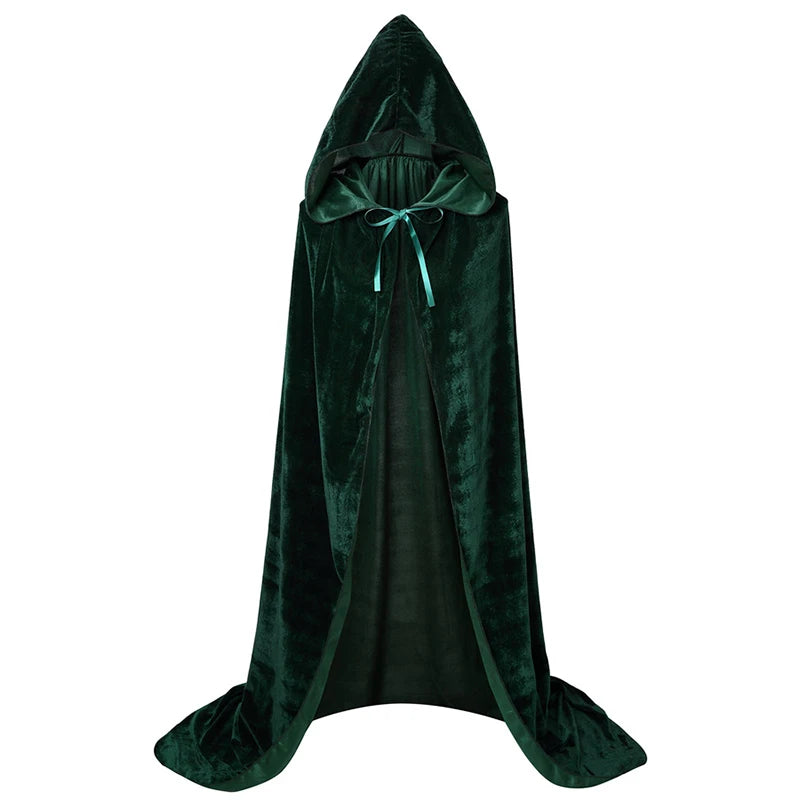 Cape de déguisement Hocus Pocus avec capuche – Manteau unisexe pour Halloween 2025