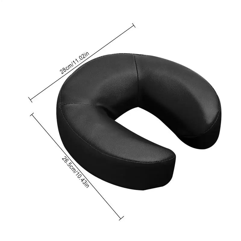 U Shaped Ergonomic Massage Cushion Oil and Water Resistant for Massage Tables – Optimal Comfort and Easy to Clean