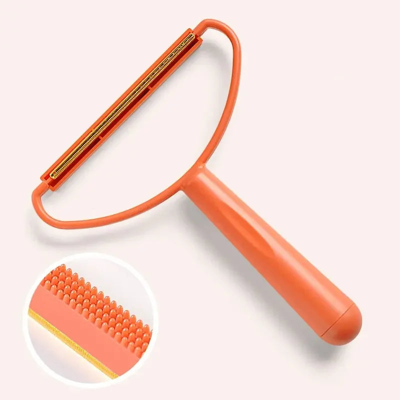 Manual Lint Remover for Plush in Plastic and Metal – Ecological Trimmer for Coats and Hats