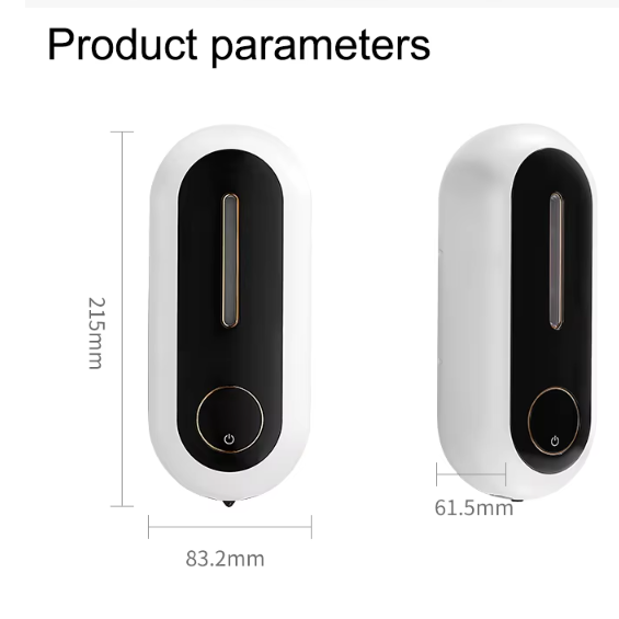 Automatic Foaming Soap Dispenser 450ML – Wall-Mounted Contactless Accessory for Kitchen and Bathroom