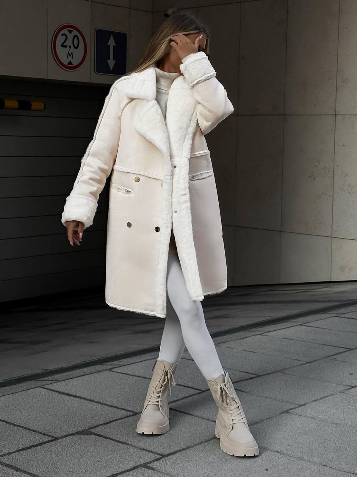 Ivy Faux Fur Coat | Long Oversized, Luxe Comfort
