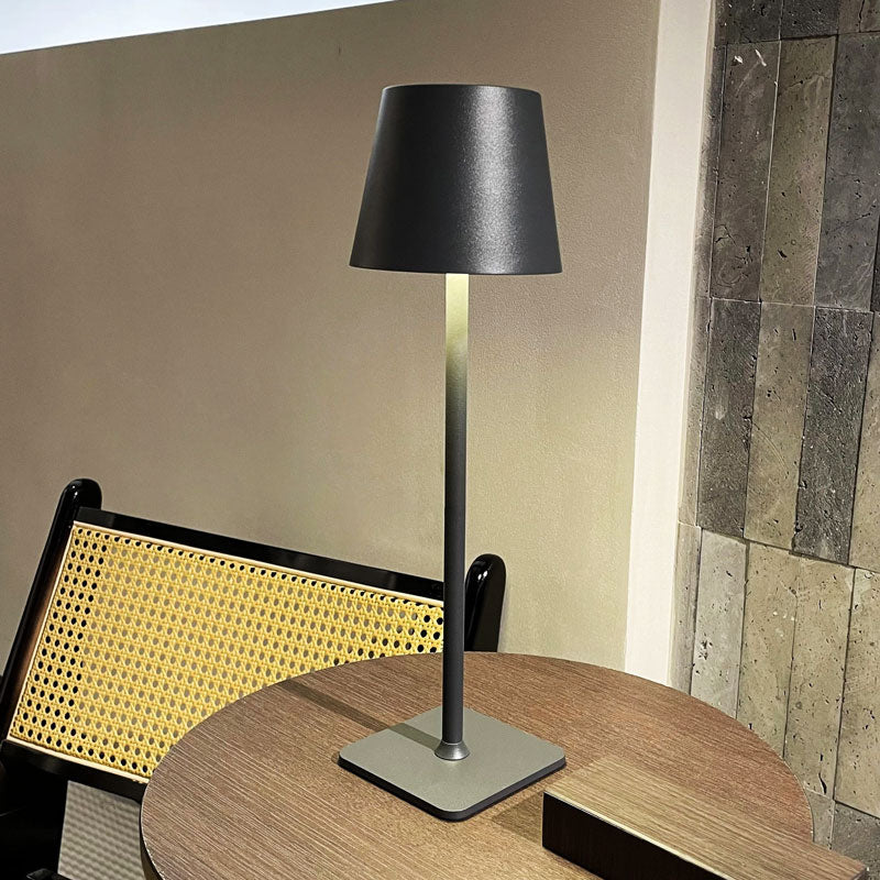 Lampe de table à DEL rechargeable sans fil – 10 couleurs, commande tactile, étanche IP65 pour intérieur et extérieur