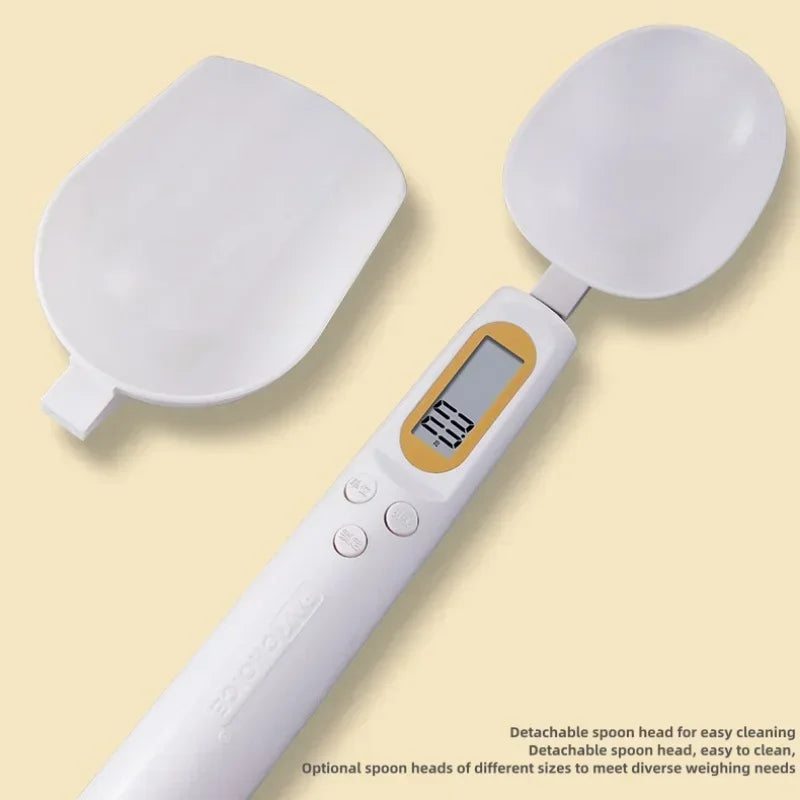 Mini Electronic Spoon Scale with USB Rechargeable Battery – High Precision Kitchen Weighing Tool
