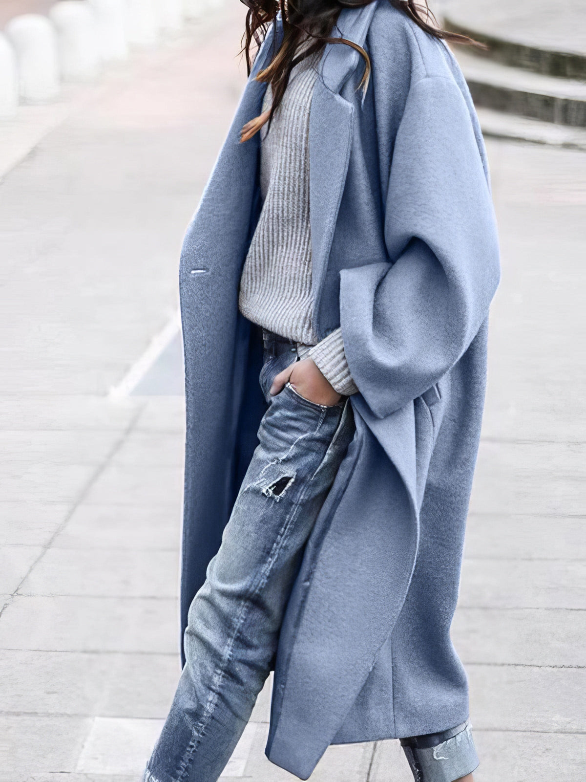 Oriana Winter Coat | Oversized Wool Blend