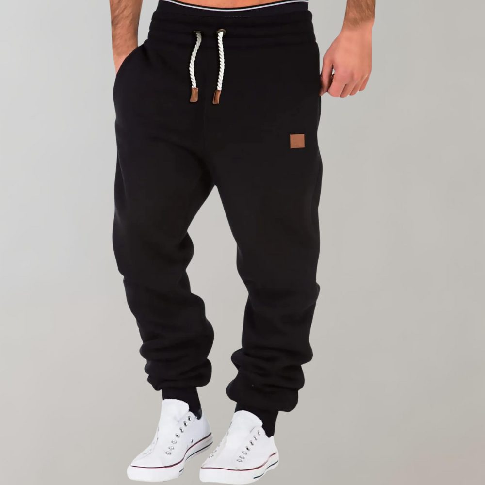 Pantalon de jogging ample en coton pour hommes – Confort et style en plusieurs tailles
