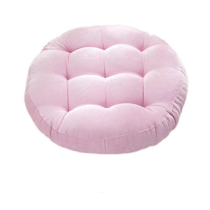 Rondo Floor Cushion | Eco-Friendly Corduroy, Large Round Cushion for Seating and Meditation
