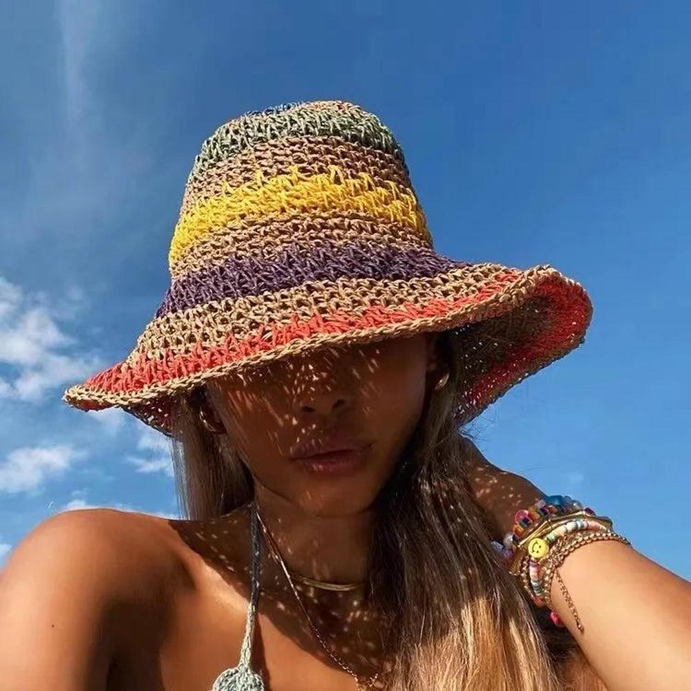 Lightweight Straw Hat for Women – Elegant Summer Accessory with Sun Protection and Optimal Comfort