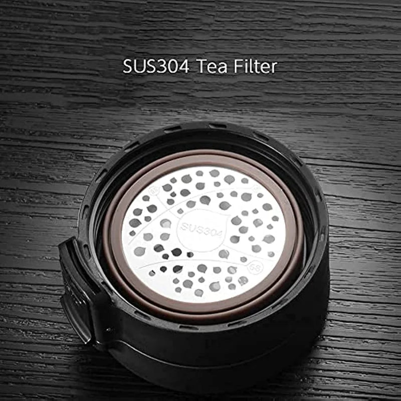 Tasse à café en acier inoxydable isolée 380 ml – Gobelet à double paroi pour thé, pour activités en plein air