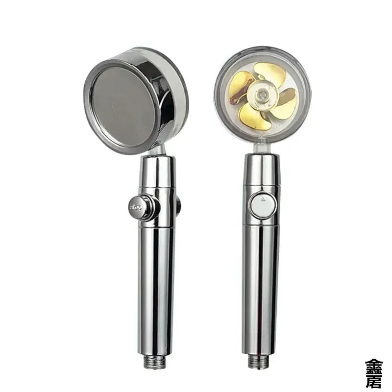 Turbo Shower Head | 360 Rotating, Water Saving