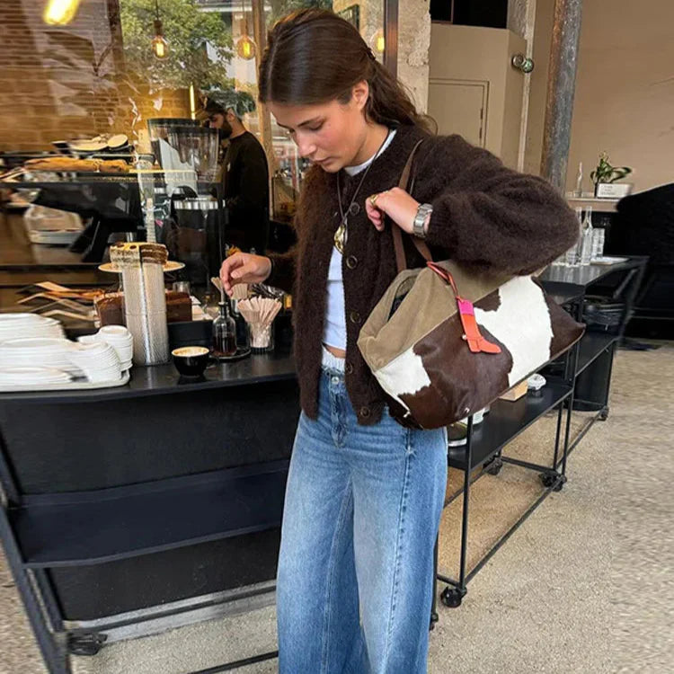 Wanda Cardigan | Waist-Length Wool-Mohair Blend