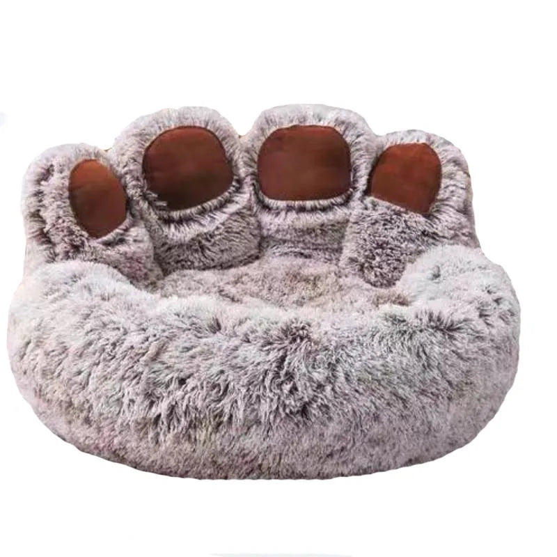 Nid douillet chaud et moelleux pour chiens grands et petits – Panier canapé d'hiver confortable pour un confort optimal