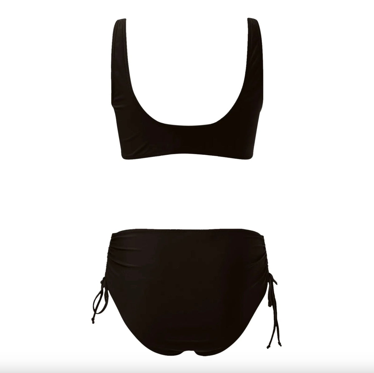 Bikini taille haute élégant pour femme en tissu résistant à l'eau – Maillot de bain chic pour la plage et la piscine