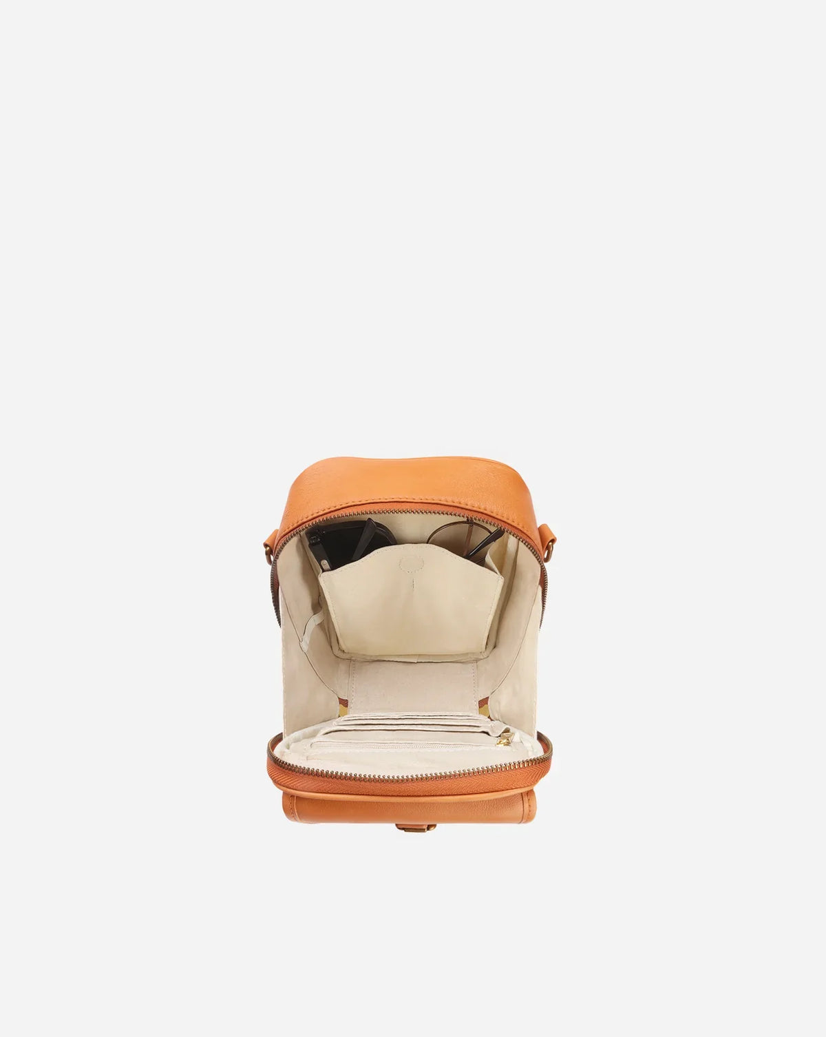 Sac d'épaule en cuir pleine fleur pour femme avec portefeuille intégré – Compact et pratique, idéal pour les sorties quotidiennes
