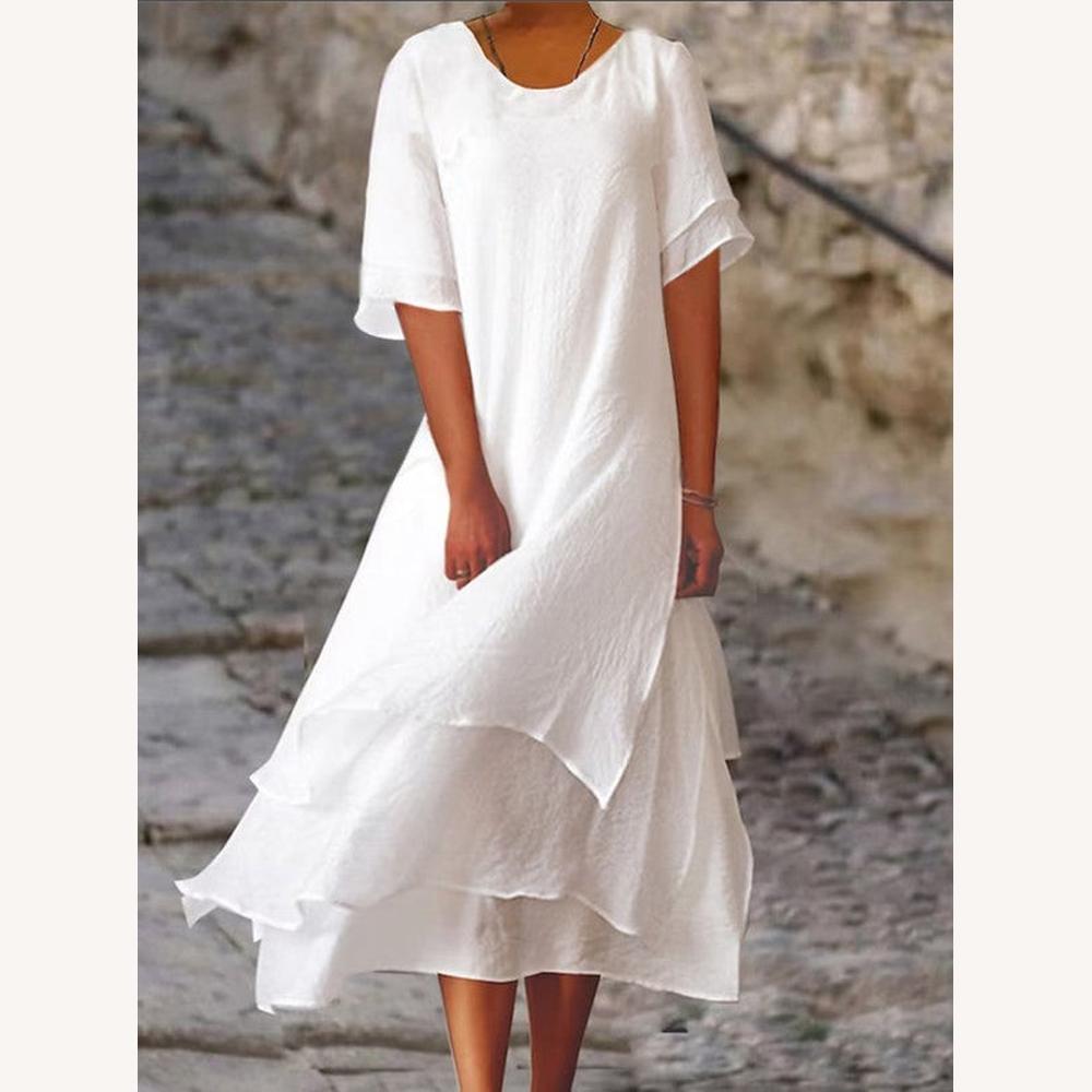 Robe longue de soirée élégante pour femmes en tissu de qualité – Idéale pour occasions spéciales et événements formels