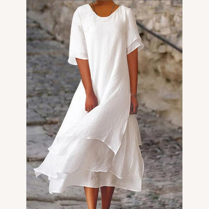 Robe longue de soirée élégante pour femmes en tissu de qualité – Idéale pour occasions spéciales et événements formels