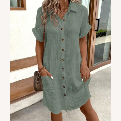Robe longue élégante d'été pour femme en coton léger avec bretelles réglables - Idéale pour l'été