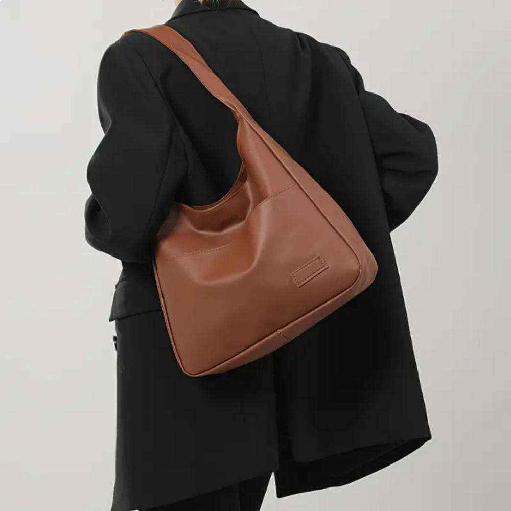 Sac à main en cuir pour femme avec bandoulière réglable – Sac fourre-tout élégant et pratique pour toutes les occasions