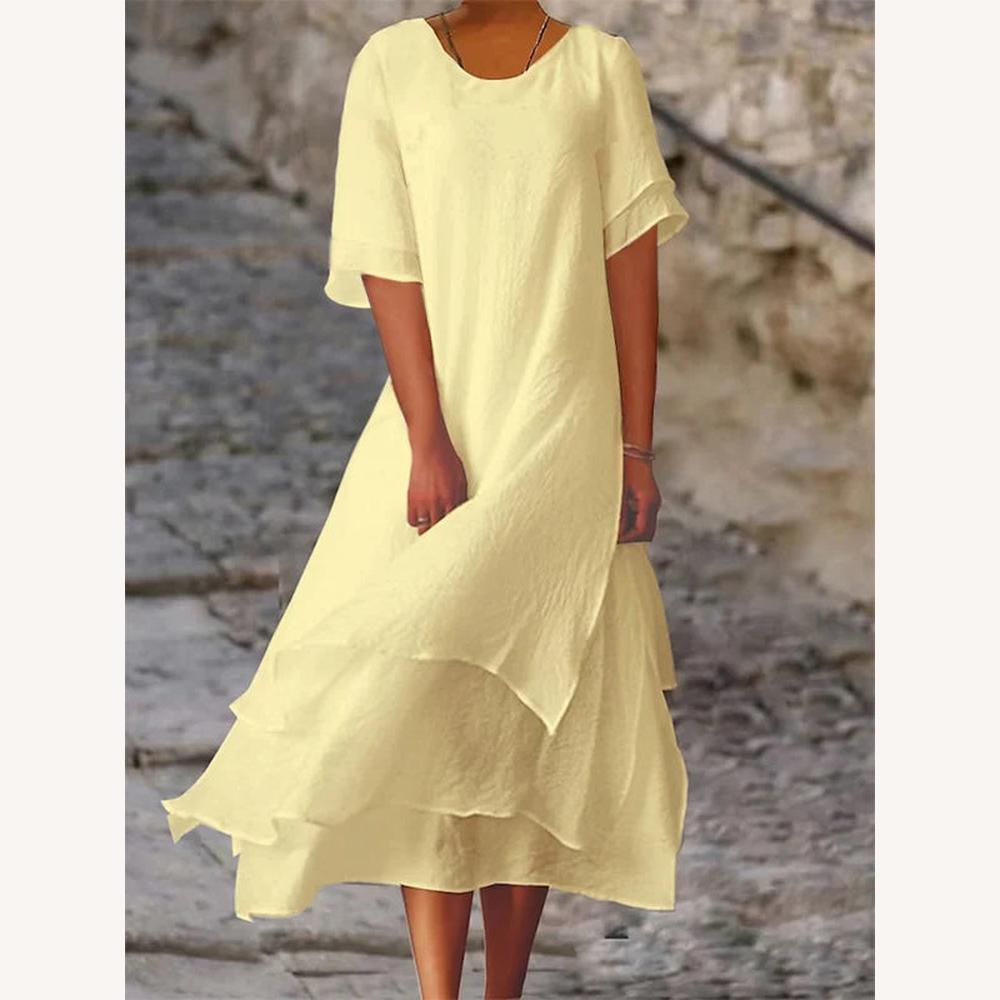 Robe longue de soirée élégante pour femmes en tissu de qualité – Idéale pour occasions spéciales et événements formels