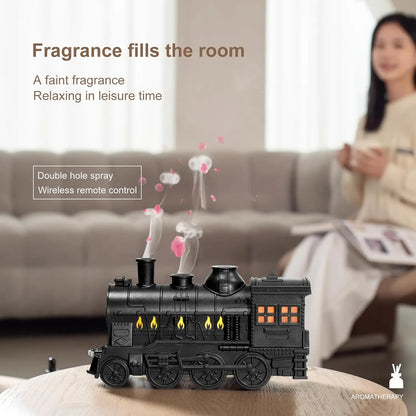 300ml Essential Oil Diffuser with Two Mist Modes and Color Lighting for Home Aromatherapy - Quiet and Compact Design