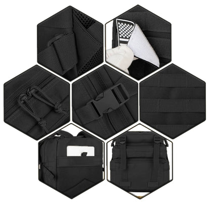 Sac à dos tactique 30L/50L pour aventures en plein air – Sac d'assaut Molle pour randonnée, trekking et survie