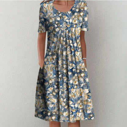 Elegant Evening Dress for Women - Versatile Long Dress with Flattering Details, Ideal for Weddings and Events