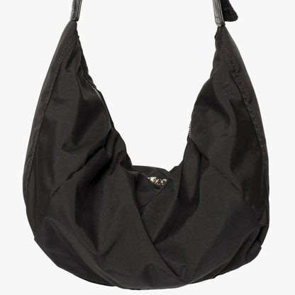 Grand sac d'épaule pour femme en nylon résistant avec bandoulière réglable – Sac décontracté ultra-léger pour un usage quotidien