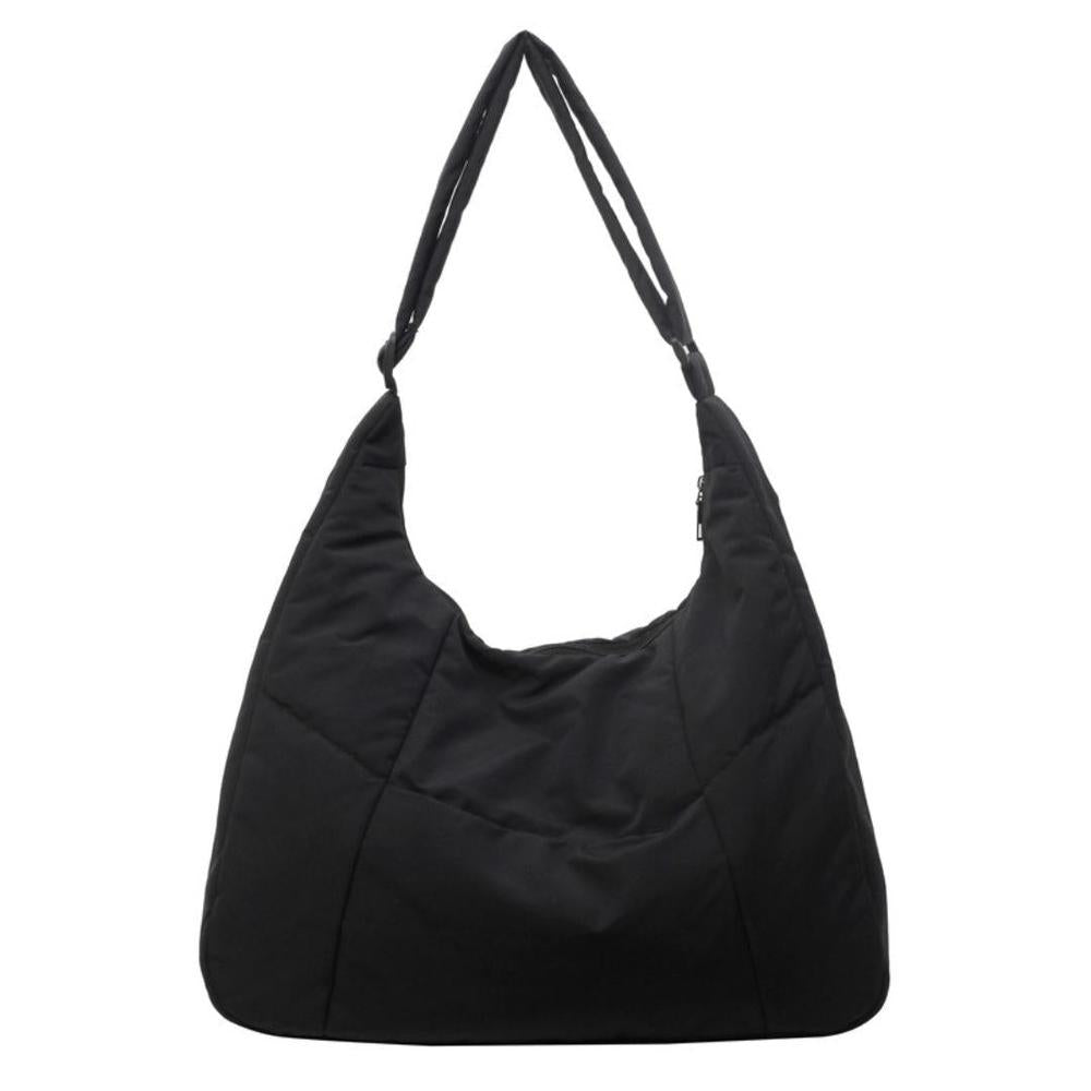 Sac à main en cuir pour femme avec bandoulière amovible – Élégant et pratique, Noir 30x25x15 cm