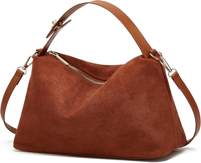 Sac à main élégant en cuir noir avec bandoulière réglable – Sac idéal pour femmes pour sorties et événements