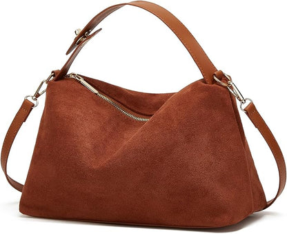 Sac à main élégant en cuir noir avec bandoulière réglable – Sac idéal pour femmes pour sorties et événements