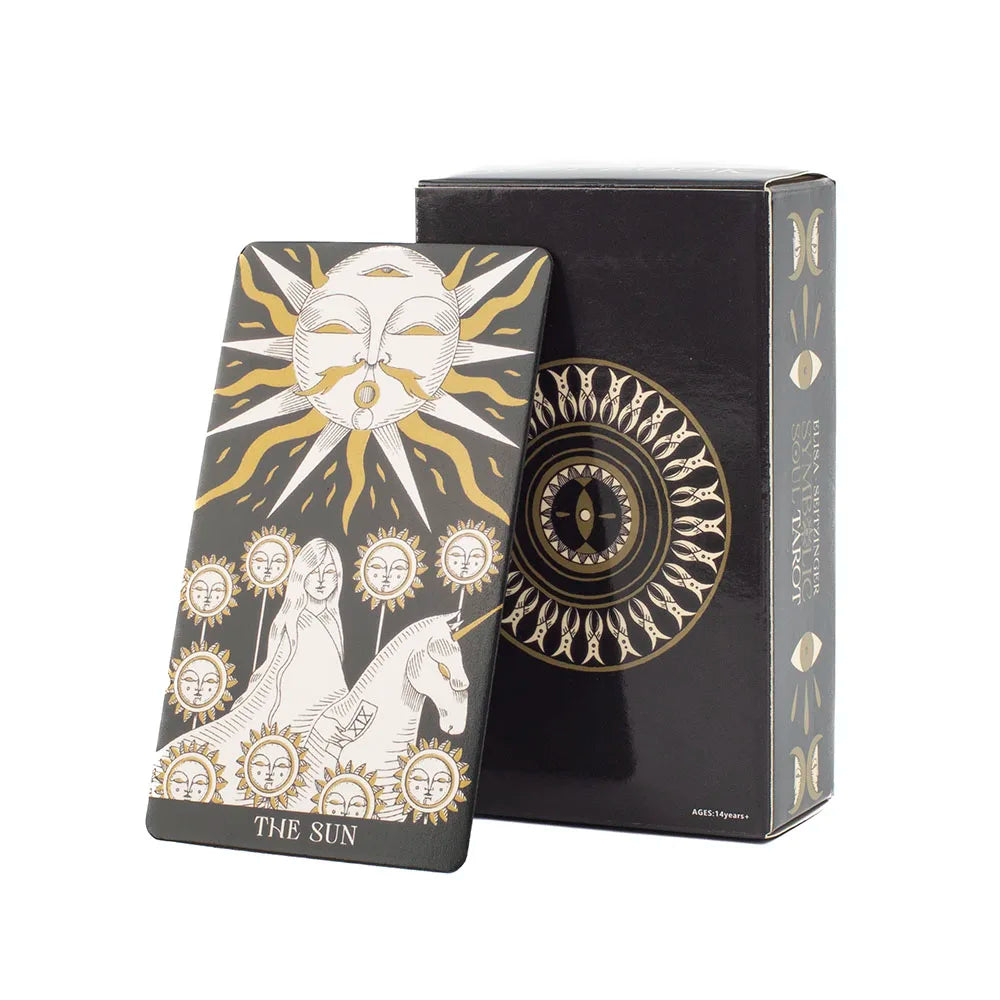78-Card Kitten Tarot Deck for Divination and Family Entertainment