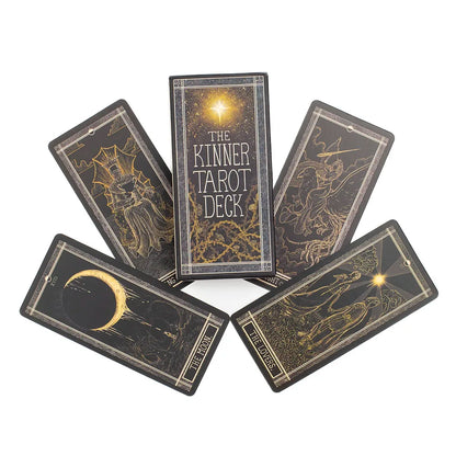 78-Card Kitten Tarot Deck for Divination and Family Entertainment