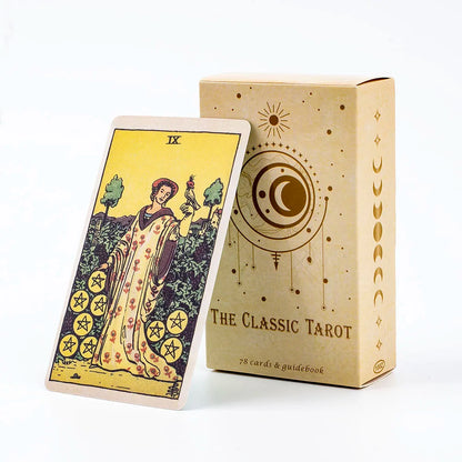 78-Card Kitten Tarot Deck for Divination and Family Entertainment
