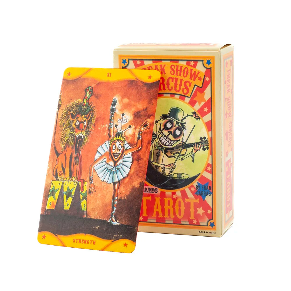 78-Card Kitten Tarot Deck for Divination and Family Entertainment