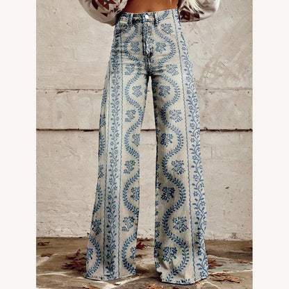 Pantalon fluide ample pour femme en tissu doux – Élégant et confortable pour sorties décontractées et habillées