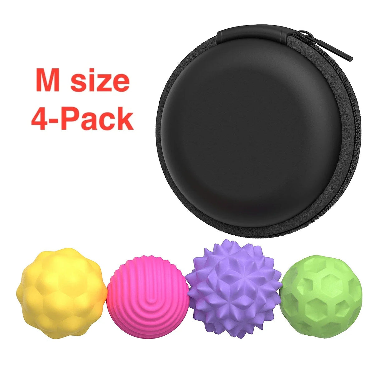 Balles sensorielles magnétiques compactes en silicone pour soulagement du stress – Jouet anti-anxiété pour adultes