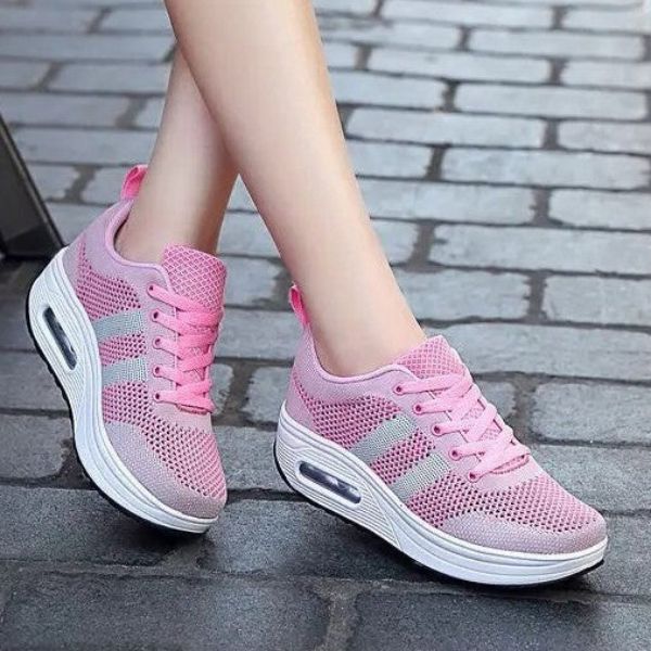 Paniers orthopédiques pour femmes avec soutien de la voûte plantaire – Chaussures légères en maille pour confort et stabilité