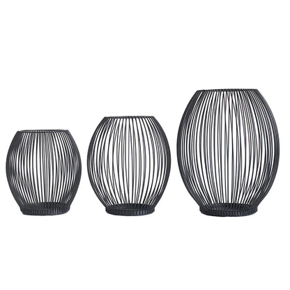 Bramble Lantern Candle Holder | Vintage Wrought Iron Design