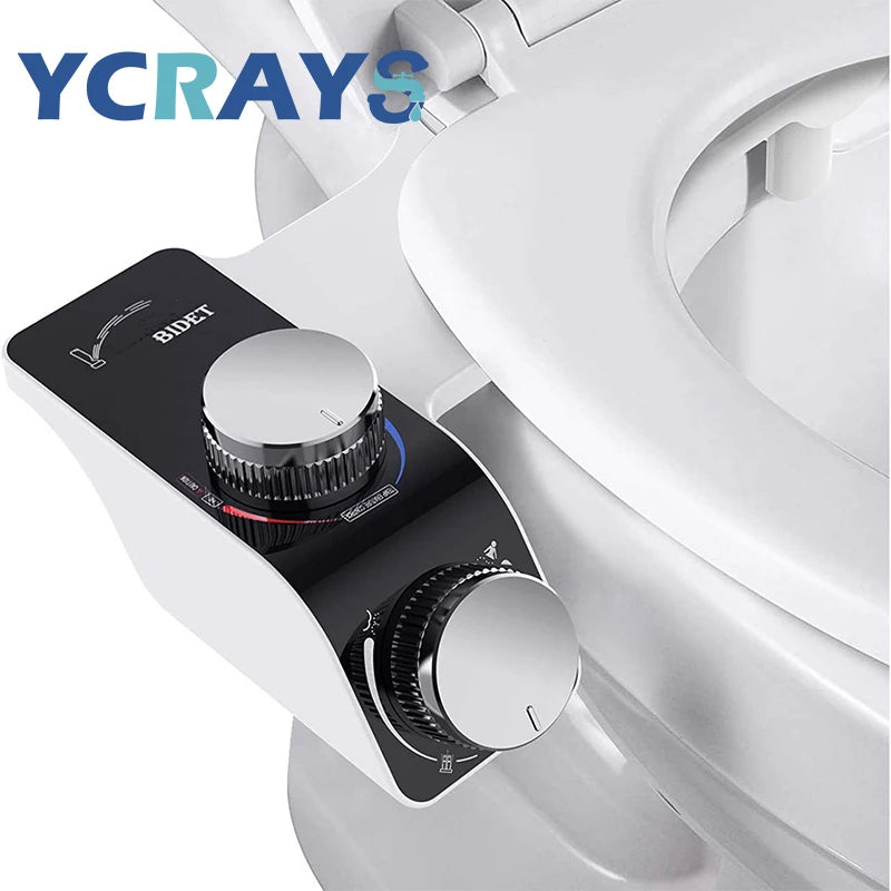 Breezy Bidet Attachment | Non-Electric, Dual Nozzles