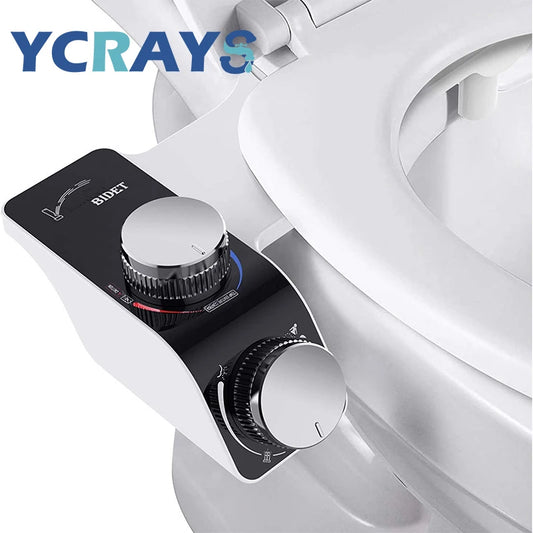 Breezy Bidet Attachment | Non-Electric, Dual Nozzles