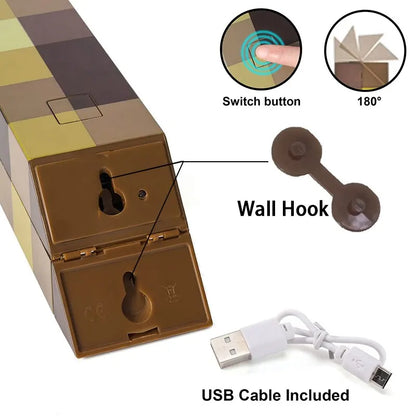 Bristol Flashlight Lamp | LED Night Light, USB Rechargeable, Color Changing