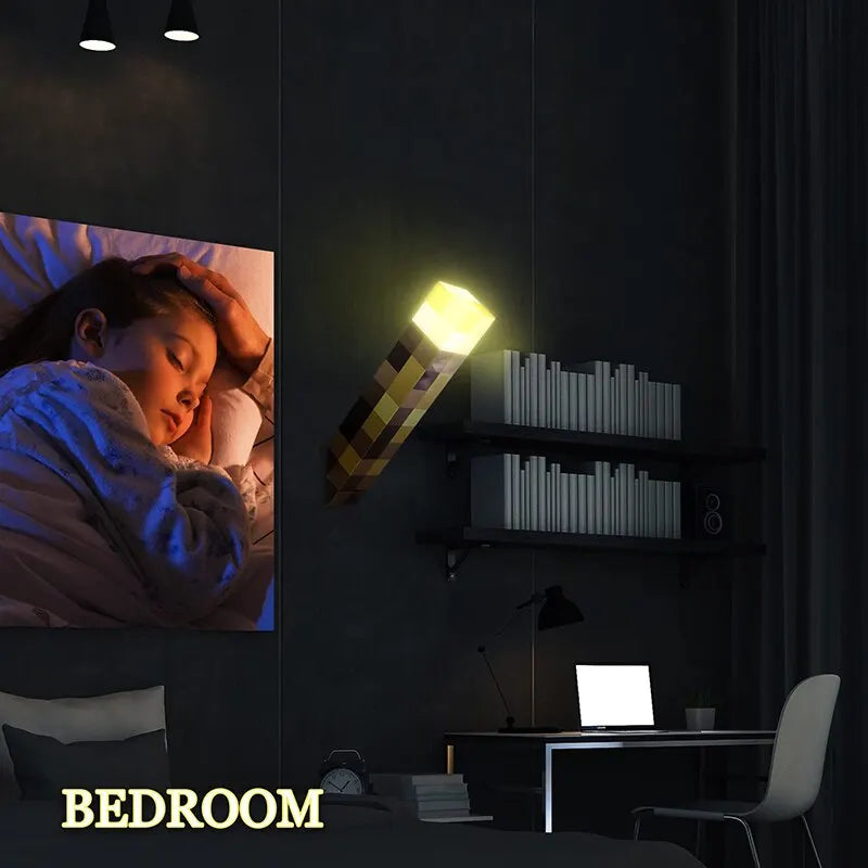 Bristol Flashlight Lamp | LED Night Light, USB Rechargeable, Color Changing
