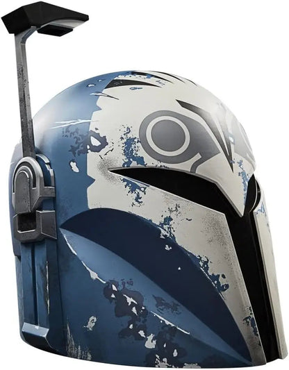 Casque de cosplay Bo-Katan Mandalorien de luxe - Masque portable pour collectionneurs