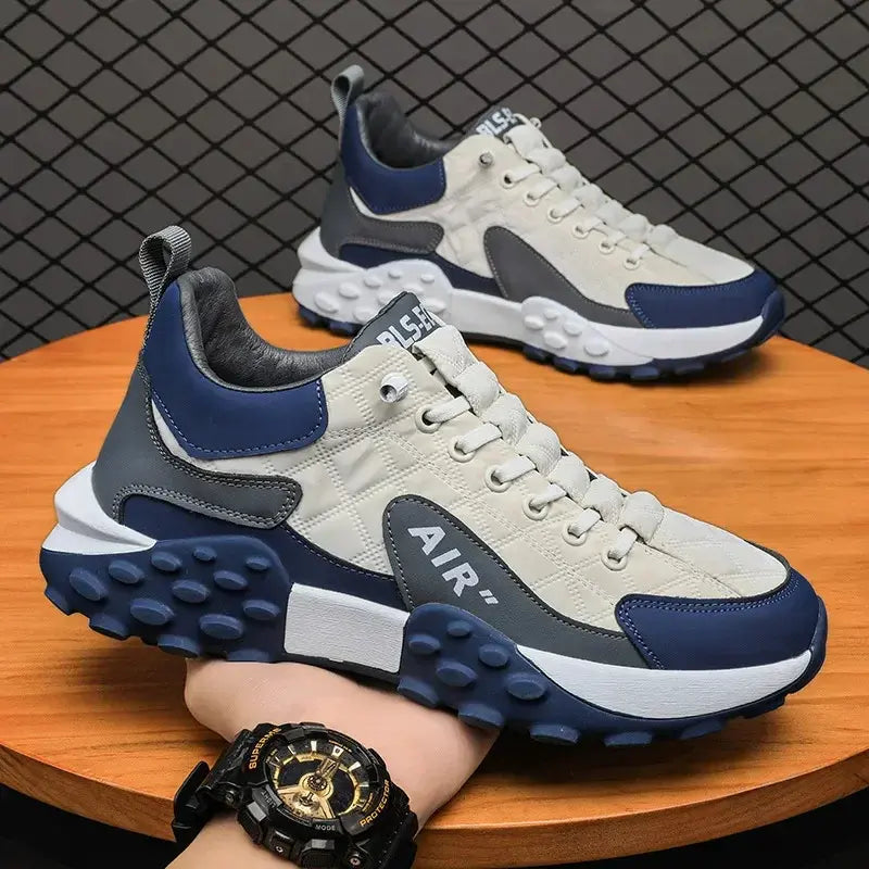 Comfortable Waterproof Shoes with Non-Slip Sole and Padded Interior – Available in White, Black, or Brown