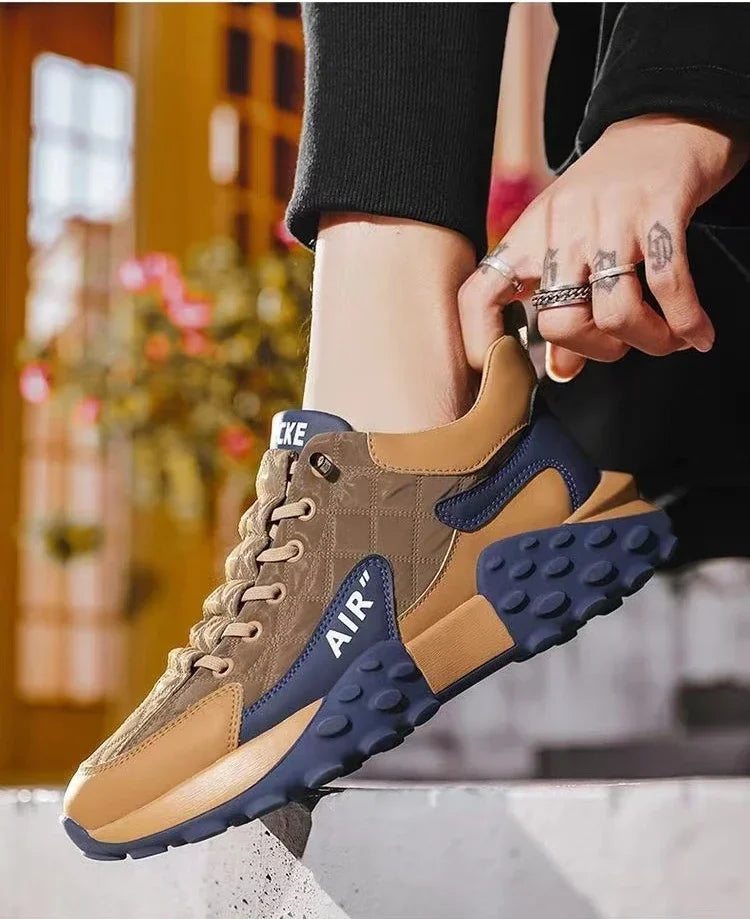 Comfortable Waterproof Shoes with Non-Slip Sole and Padded Interior – Available in White, Black, or Brown