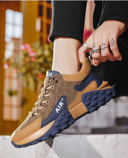 Comfortable Waterproof Shoes with Non-Slip Sole and Padded Interior – Available in White, Black, or Brown