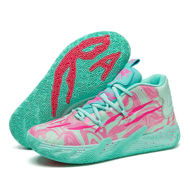 Breathable Basketball Shoes for Men with Non-Slip Sole – Indoor and Outdoor Performance