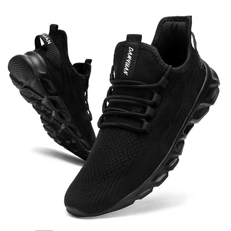 Men's Breathable Fabric Shoes with Sturdy Sole – Versatile Style for Casual Wear