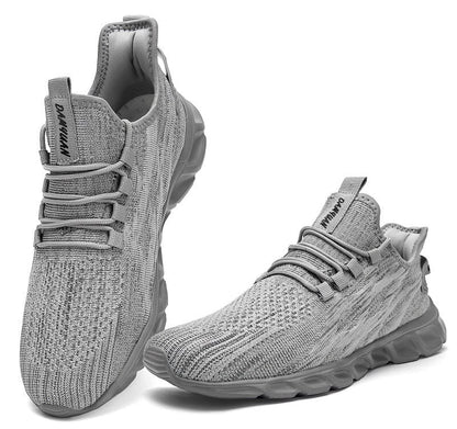 Men's Breathable Fabric Shoes with Sturdy Sole – Versatile Style for Casual Wear
