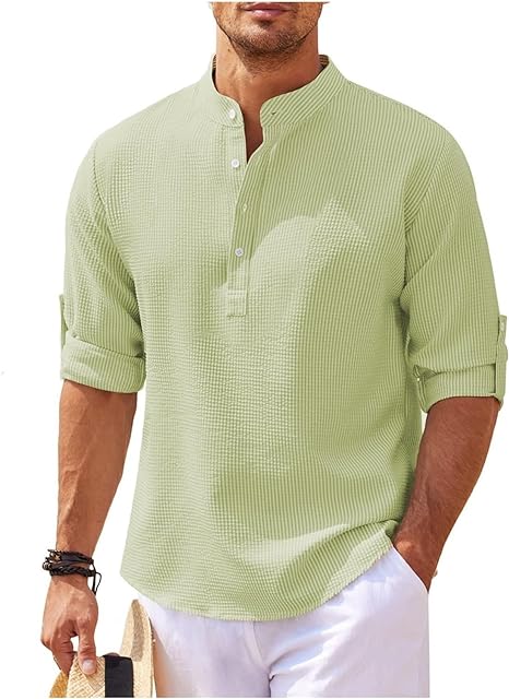 Chemise décontractée en coton doux et respirant – Disponible en plusieurs tailles et couleurs