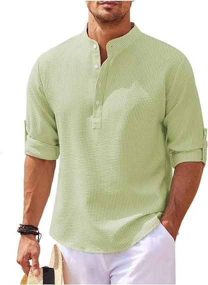 Chemise décontractée en coton doux et respirant – Disponible en plusieurs tailles et couleurs
